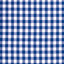 Poplin Bumbac Gingham Cobalt 20 mm - Lametru.ro - Poplin Bumbac Gingham