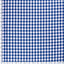 Poplin Bumbac Gingham Cobalt 20 mm - Lametru.ro - Poplin Bumbac Gingham