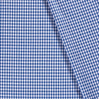 Poplin Bumbac Gingham Cobalt 5 mm