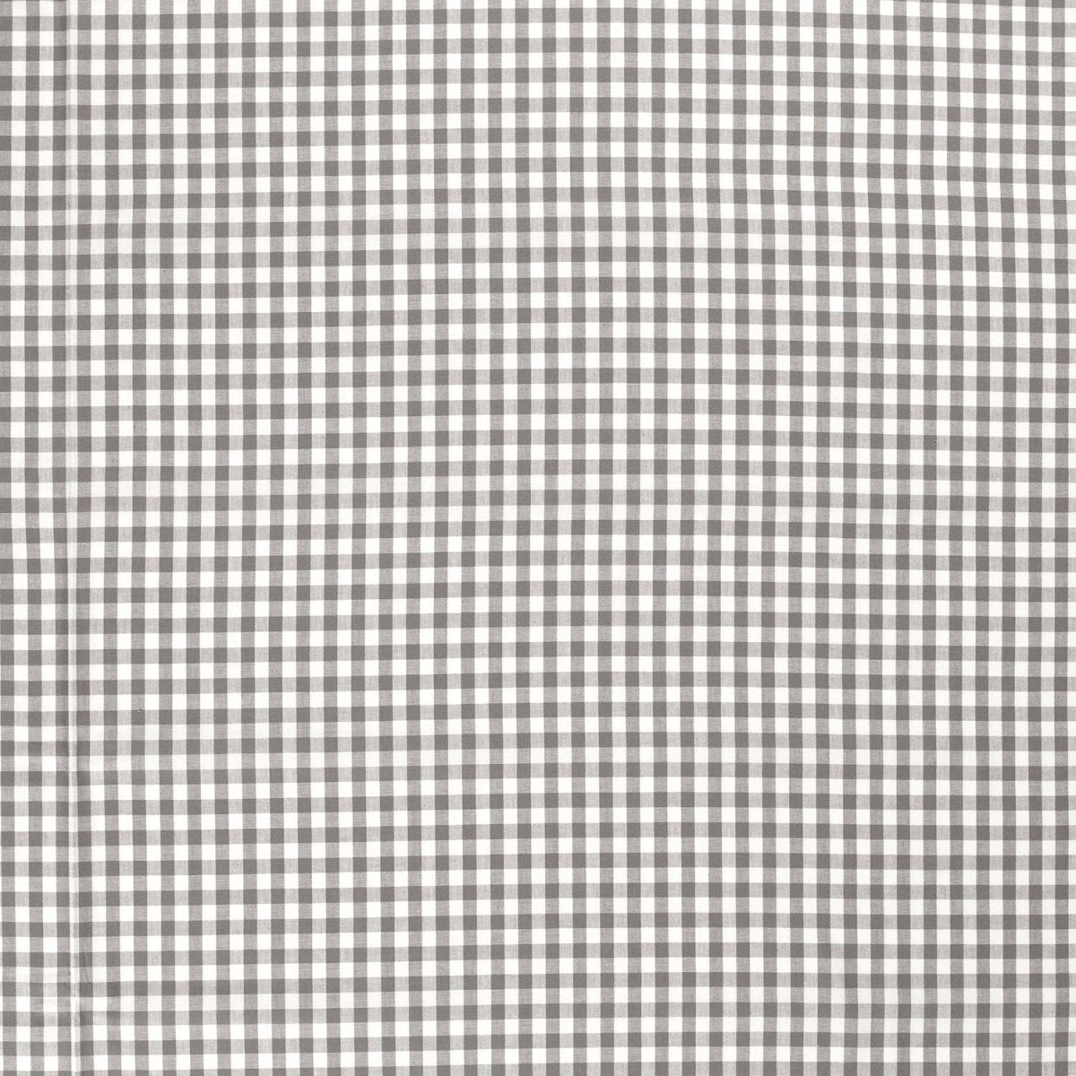 Poplin Bumbac Gingham Gri Închis 10 mm - Lametru.ro - Poplin Bumbac Gingham