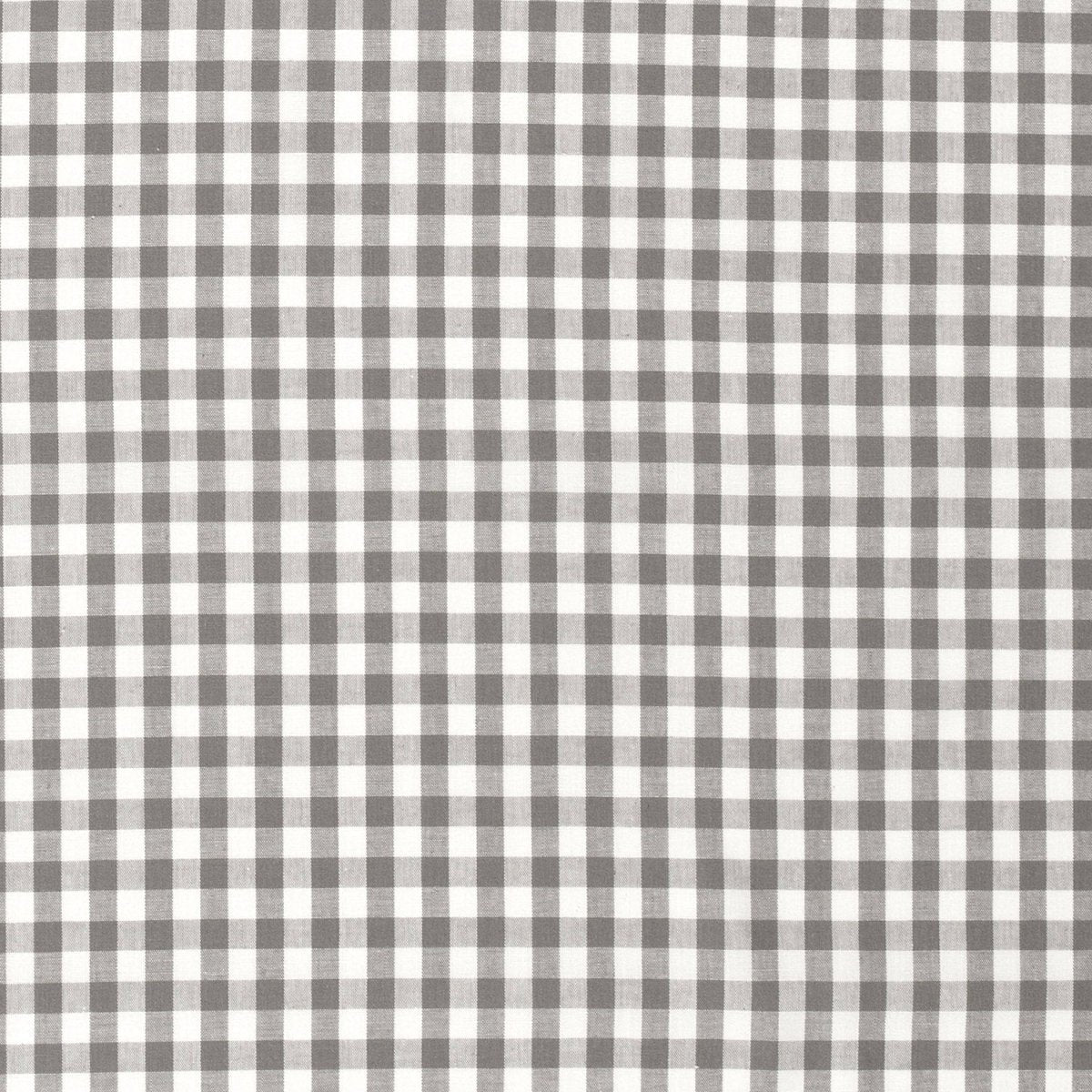 Poplin Bumbac Gingham Gri Închis 10 mm - Lametru.ro - Poplin Bumbac Gingham