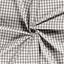 Poplin Bumbac Gingham Gri Închis 10 mm - Lametru.ro - Poplin Bumbac Gingham
