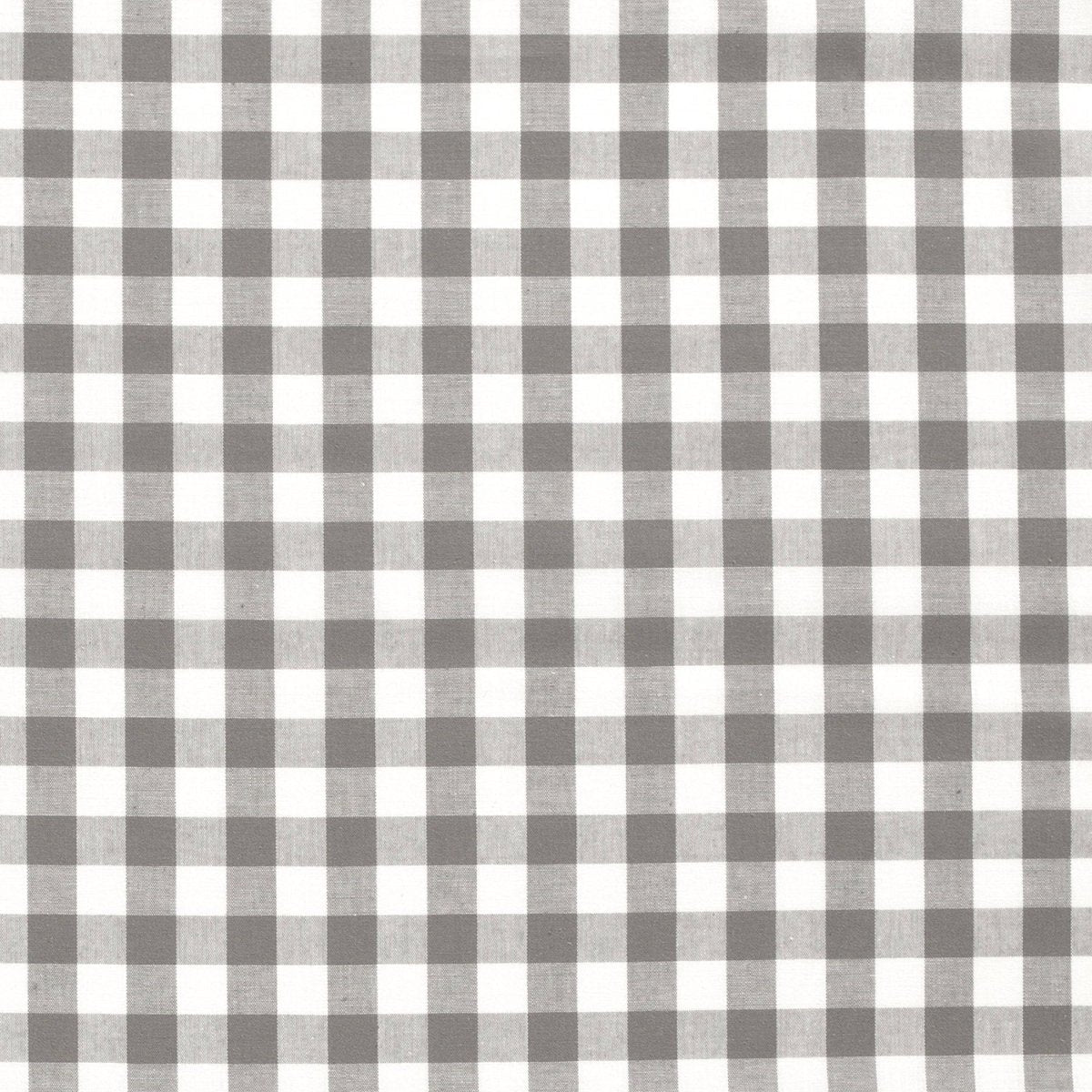 Poplin Bumbac Gingham Gri Închis 20 mm - Lametru.ro - Poplin Bumbac Gingham