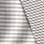 Poplin Bumbac Gingham Gri Închis 5 mm