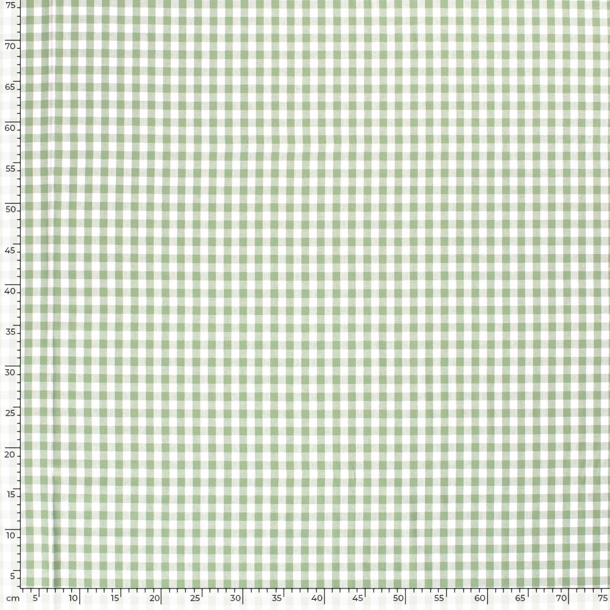 Poplin Bumbac Gingham Mentă 10 mm - Lametru.ro - Poplin Bumbac Gingham