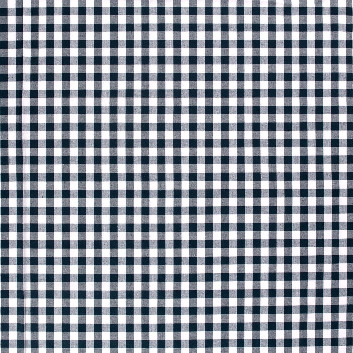 Poplin Bumbac Gingham Navy 20 mm - Lametru.ro - Poplin Bumbac Gingham