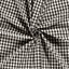 Poplin Bumbac Gingham Negru 10 mm - Lametru.ro - Poplin Bumbac Gingham