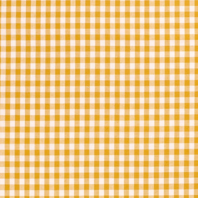 Poplin Bumbac Gingham Ocru 10 mm - Lametru.ro - Poplin Bumbac Gingham
