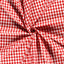 Poplin Bumbac Gingham Roșu 10 mm - Lametru.ro - Poplin Bumbac Gingham