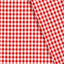 Poplin Bumbac Gingham Roșu 10 mm - Lametru.ro - Poplin Bumbac Gingham