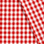 Poplin Bumbac Gingham Roșu 20 mm - Lametru.ro - Poplin Bumbac Gingham