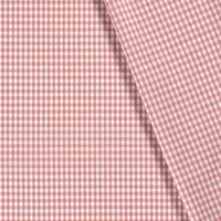 Poplin Bumbac Gingham Roz Prafuit 5 mm
