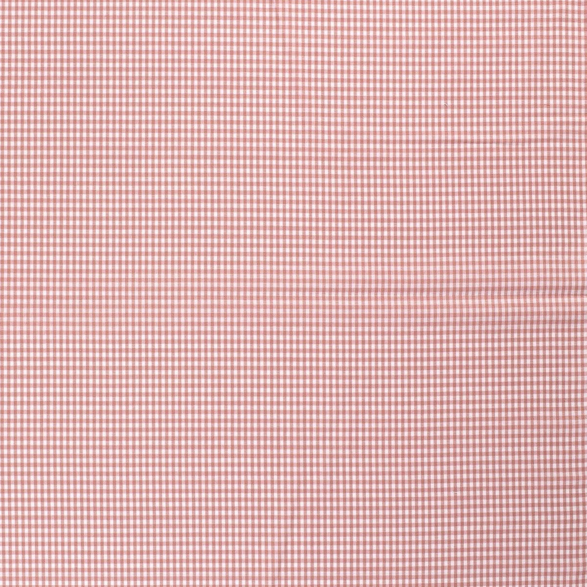 Poplin Bumbac Gingham Roz 5 mm - Lametru.ro - Poplin Bumbac Gingham