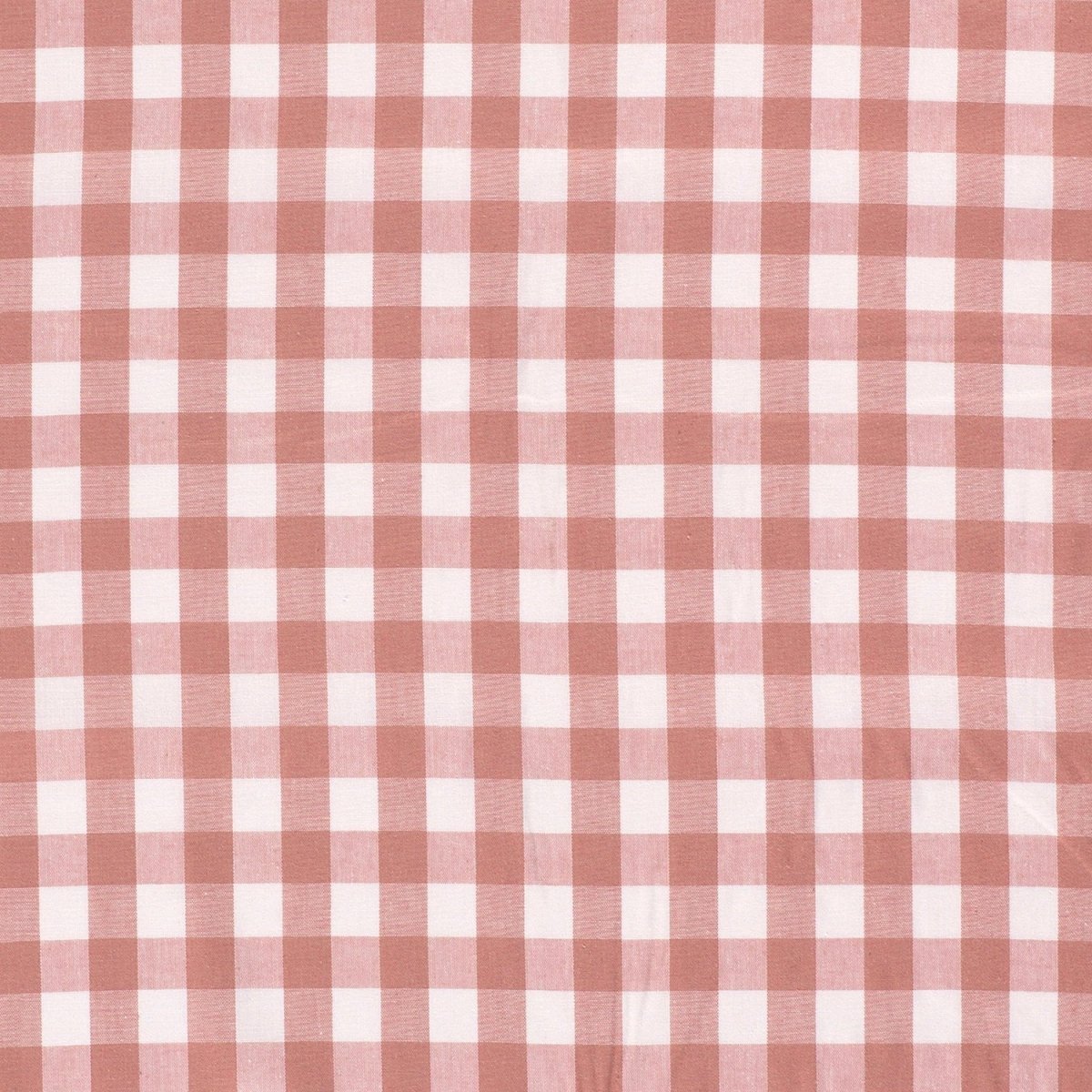 Poplin Bumbac Gingham Roz Prafuit 20 mm - Lametru.ro - Poplin Bumbac Gingham