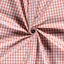 Poplin Bumbac Gingham Roz Vechi 10 mm - Lametru.ro - Poplin Bumbac Gingham