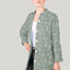 Poplin Bumbac Imprimat Cu Flori Olive - Lametru.ro - Bumbac Imprimat