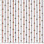 Poplin Bumbac Imprimat Dungi Flori Off White - Lametru.ro - Bumbac Imprimat