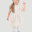 Poplin Bumbac Imprimat Dungi Flori Off White - Lametru.ro - Bumbac Imprimat