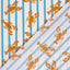 Poplin Bumbac Imprimat Dungi Homar Off White - Lametru.ro - Bumbac Imprimat