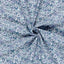 Poplin Bumbac Imprimat Flori Cobalt - Lametru.ro - Bumbac Imprimat
