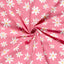 Poplin Bumbac Imprimat Flori Roz - Lametru.ro - Bumbac Imprimat