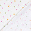 Poplin Bumbac Imprimat Inimi Alb-Murdar - Lametru.ro - Bumbac Imprimat