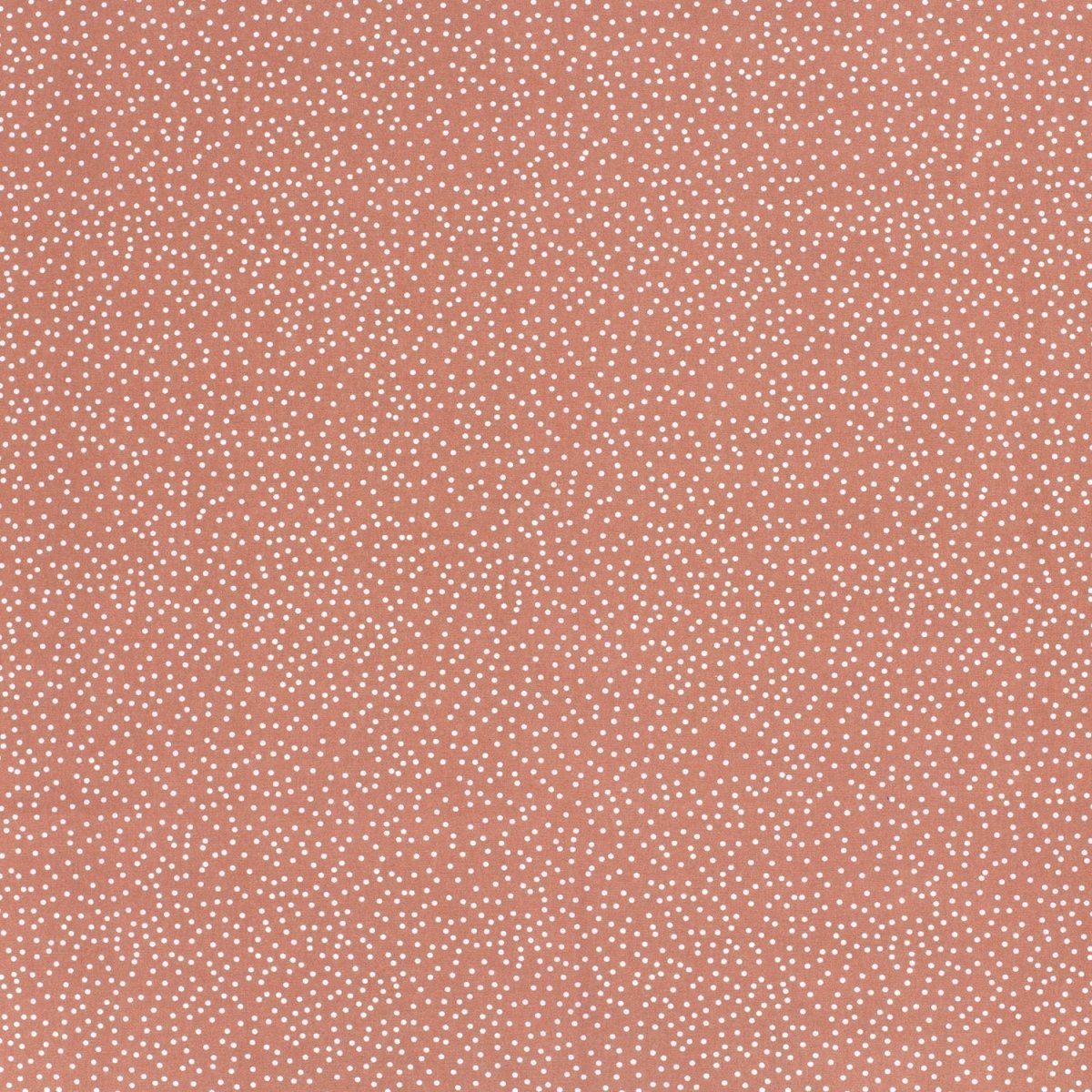 Poplin Bumbac Imprimeu Buline Brique - Lametru.ro - Bumbac Imprimat