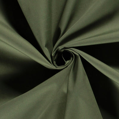 Poplin Din Bumbac Verde Kaki - Lametru.ro - Poplin Bumbac Uni