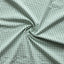 Seersucker Cotton Eli Off - White / Green - Lametru.ro