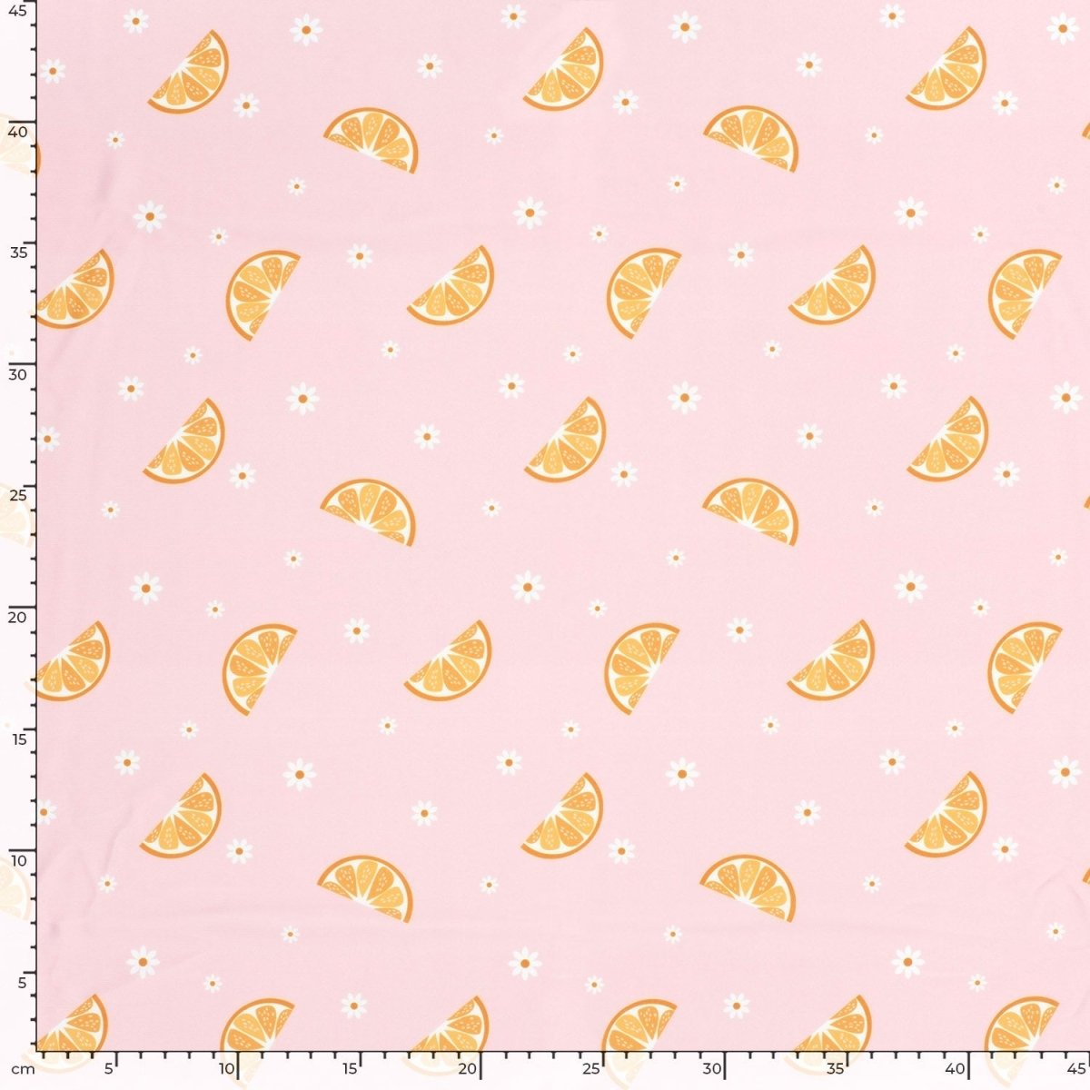 Swimwear Jersey UPF50 Fruits Light Pink - Lametru.ro