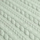 Tricot Cable Knit Jacquard Bej-Verzui