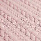 Tricot Cable Knit Jacquard Roz Nude
