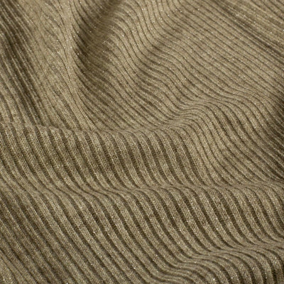 Tricot Rib Lurex Olive - Lametru.ro - Jerse Reiat