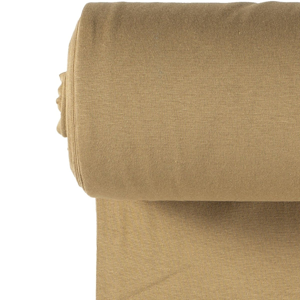 Tubular Rib Cuff Camel - Lametru.ro