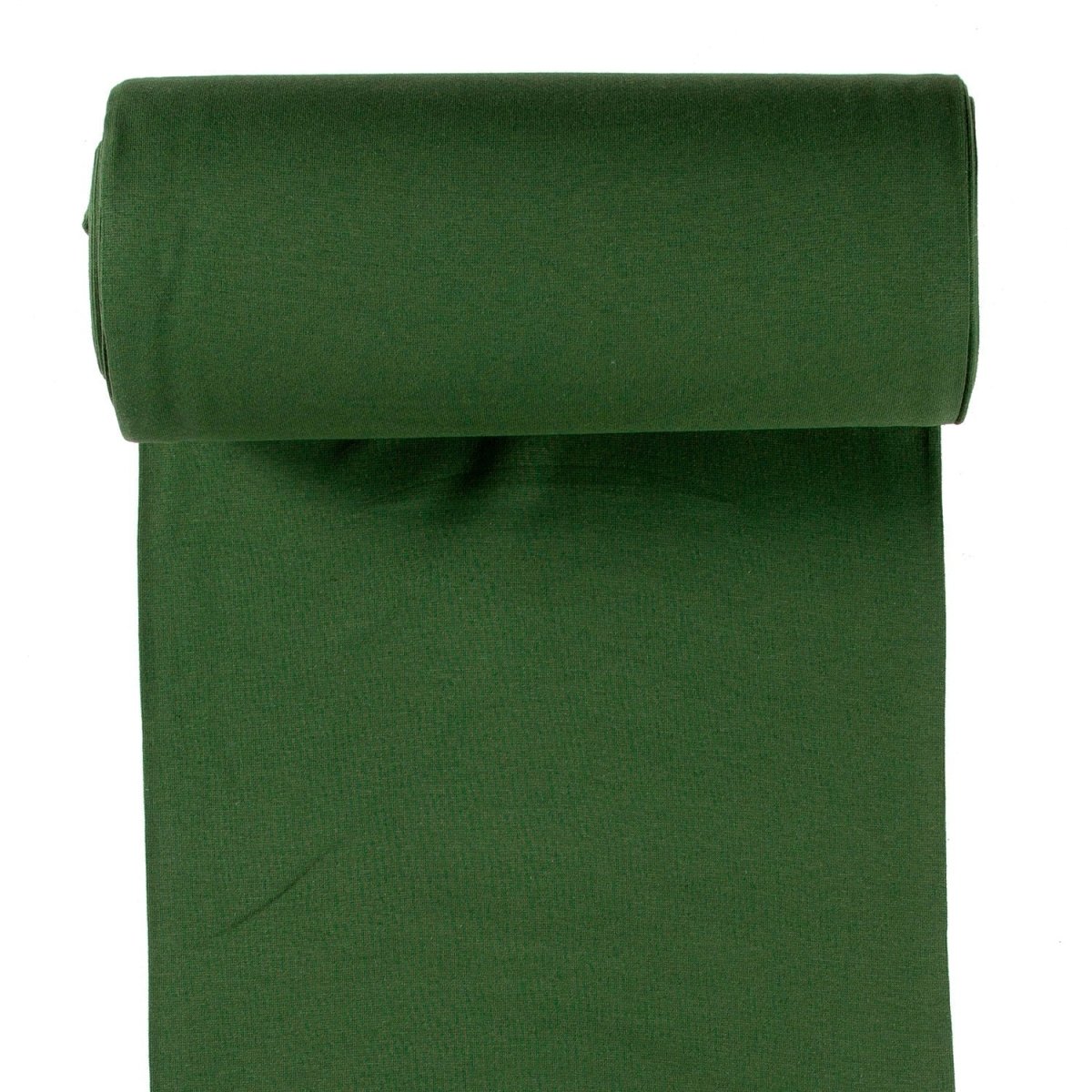 Tubular Rib Cuff Dark Green - Lametru.ro