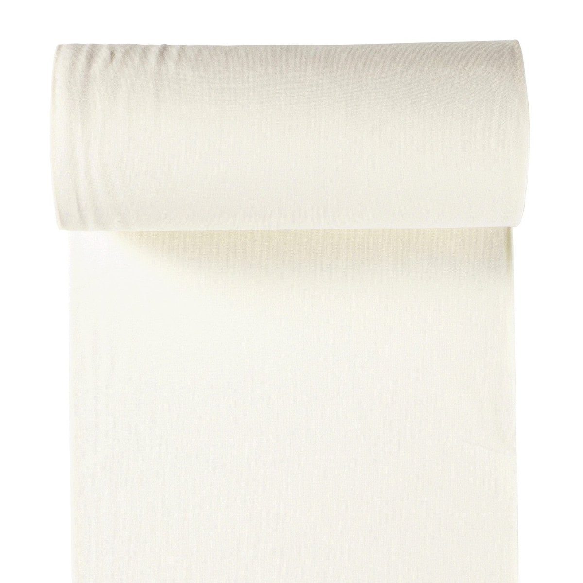 Tubular Rib Cuff Off White - Lametru.ro