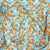 Vascoza Imprimata Floral Abstract Portocaliu/Albastru