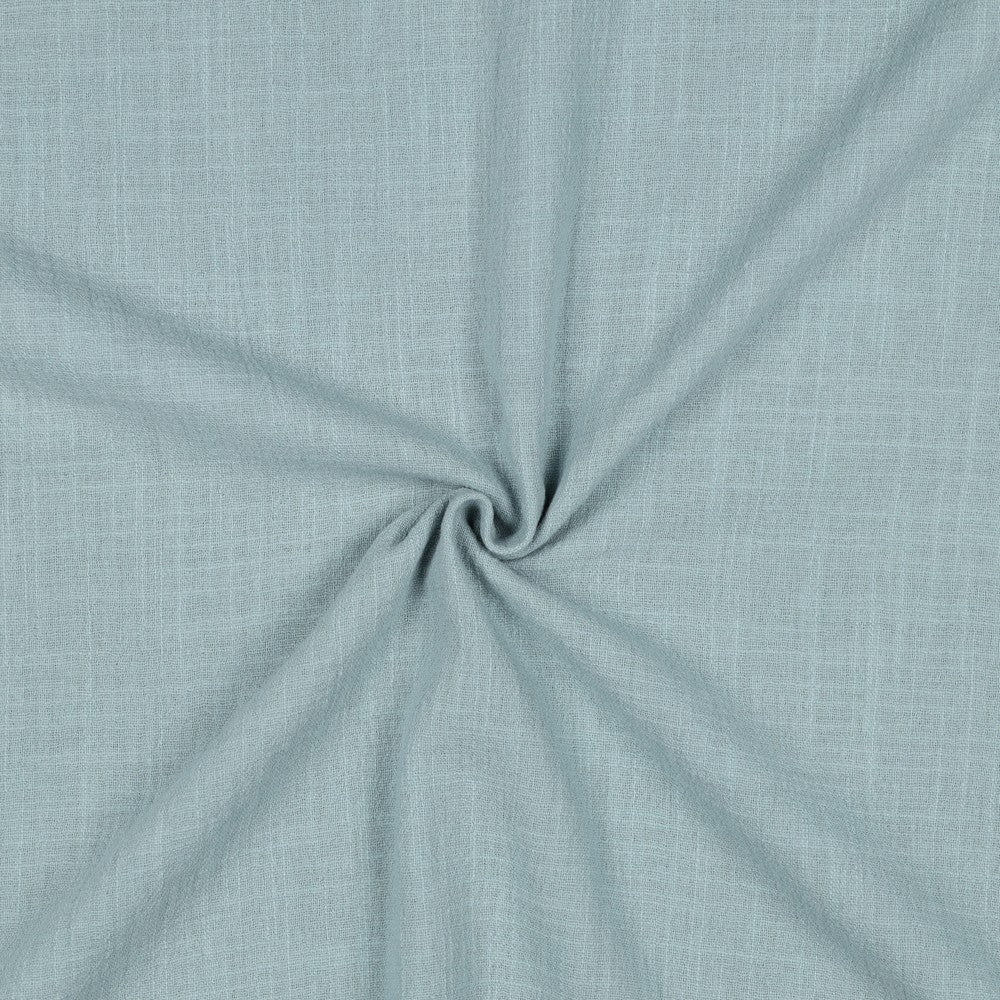 Washed Cotton Slub Blue - Lametru.ro