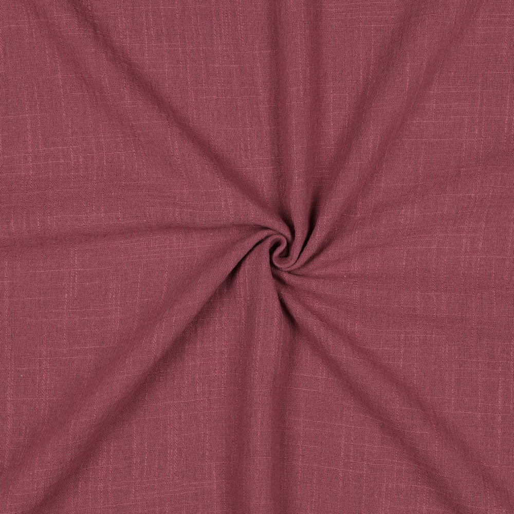 Washed Cotton Slub Mauve - Lametru.ro